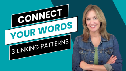 Keenyn Rhodes beside the words “Connect Your Words for Smoother Speech.”
